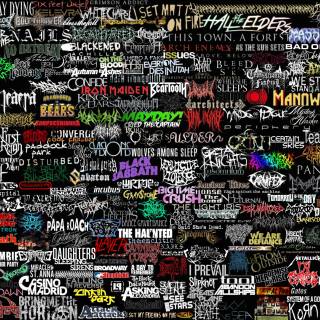 HEAVY METAL COLLAGE WALLPAPER