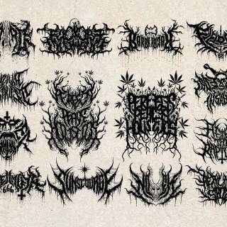 HEAVY METAL COLLAGE WALLPAPER