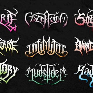 HEAVY METAL COLLAGE WALLPAPER