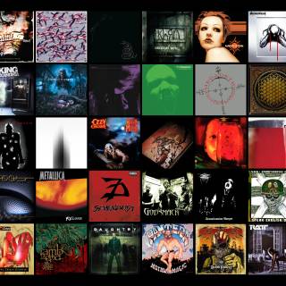 HEAVY METAL COLLAGE WALLPAPER