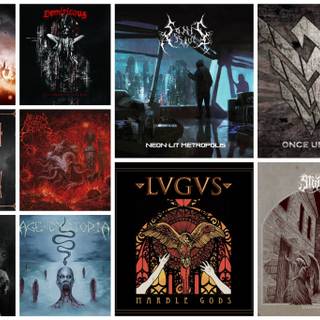 HEAVY METAL COLLAGE WALLPAPER