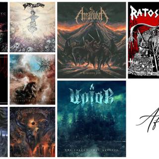 HEAVY METAL COLLAGE WALLPAPER