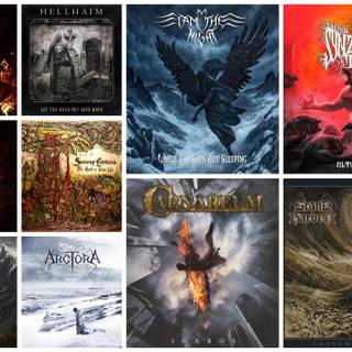 HEAVY METAL COLLAGE WALLPAPER