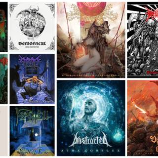 HEAVY METAL COLLAGE WALLPAPER