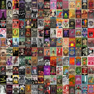 HEAVY METAL COLLAGE WALLPAPER