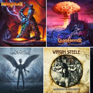 HEAVY METAL COLLAGE WALLPAPER