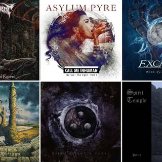 HEAVY METAL COLLAGE WALLPAPER