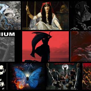 HEAVY METAL COLLAGE WALLPAPER