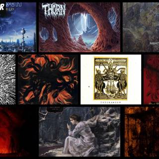 HEAVY METAL COLLAGE WALLPAPER