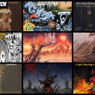 HEAVY METAL COLLAGE WALLPAPER