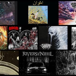 HEAVY METAL COLLAGE WALLPAPER