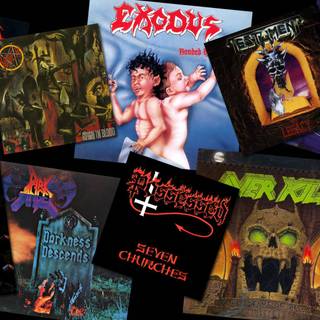 HEAVY METAL COLLAGE WALLPAPER