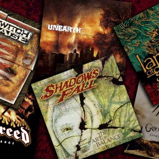 HEAVY METAL COLLAGE WALLPAPER