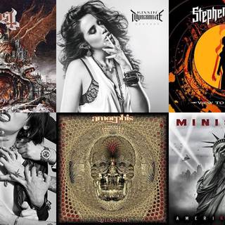 HEAVY METAL COLLAGE WALLPAPER