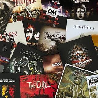 HEAVY METAL COLLAGE WALLPAPER