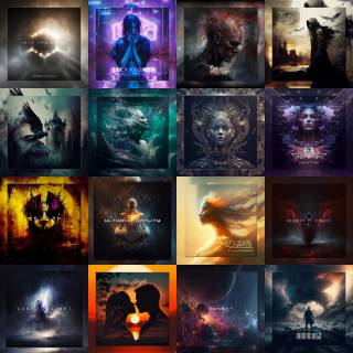 HEAVY METAL COLLAGE WALLPAPER