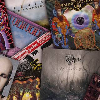 HEAVY METAL COLLAGE WALLPAPER