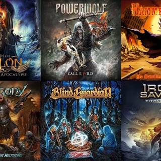 HEAVY METAL COLLAGE WALLPAPER