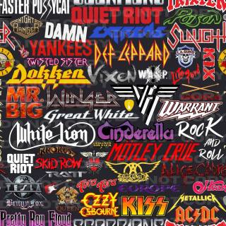 HEAVY METAL COLLAGE WALLPAPER