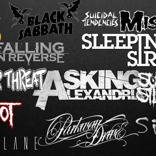 HEAVY METAL COLLAGE WALLPAPER