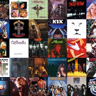 HEAVY METAL COLLAGE WALLPAPER