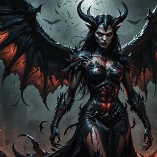 DEMON WALLPAPER created by SEVEN