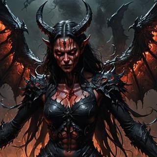 DEMON WALLPAPER created by SEVEN