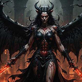 DEMON WALLPAPER created by SEVEN