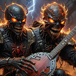 HEAVY METAL AI WALLPAPER