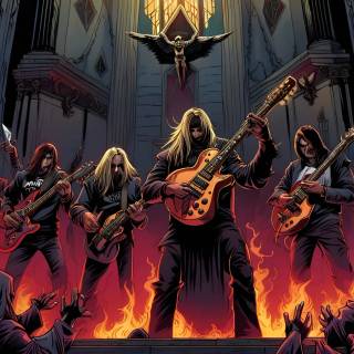 HEAVY METAL AI WALLPAPER