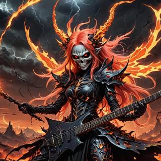 HEAVY METAL AI WALLPAPER