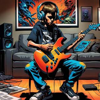 HEAVY METAL AI WALLPAPER