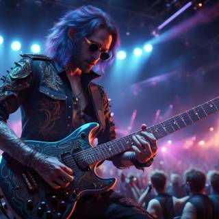 HEAVY METAL AI WALLPAPER