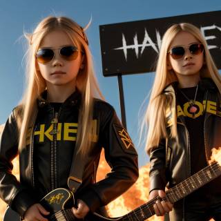 HEAVY METAL AI WALLPAPER