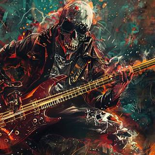 HEAVY METAL AI WALLPAPER