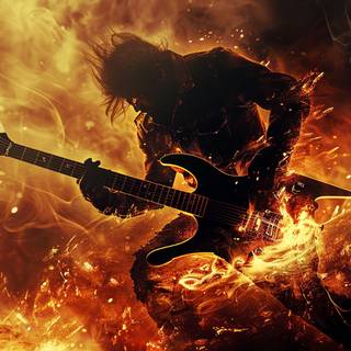 HEAVY METAL AI WALLPAPER