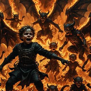 DEMON WALLPAPER created by SEVEN