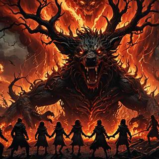 DEMON WALLPAPER created by SEVEN