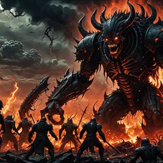 DEMON WALLPAPER created by SEVEN