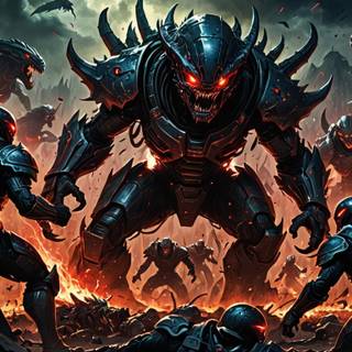 DEMON WALLPAPER created by SEVEN