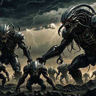 ALIENS WALLPAPER created by SEVEN