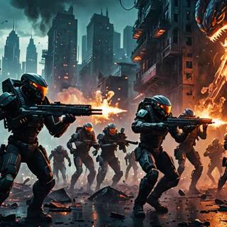 ALIENS WALLPAPER created by SEVEN