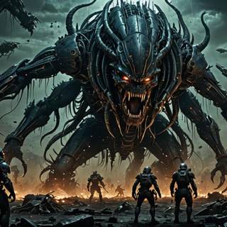 ALIENS WALLPAPER created by SEVEN