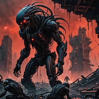 ALIENS WALLPAPER created by SEVEN