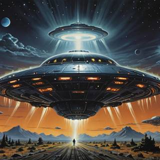 SPACESHIP WALLPAPER created by SEVEN