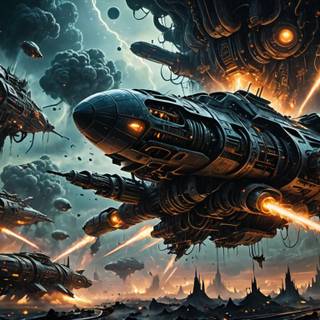 SPACESHIP WALLPAPER created by SEVEN