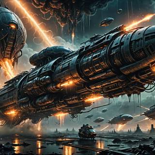 SPACESHIP WALLPAPER created by SEVEN