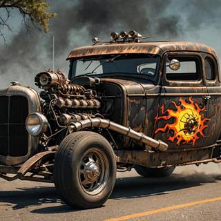 HOT ROD WALLPAPER created by SEVEN