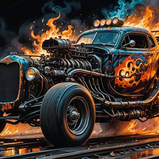 HOT ROD WALLPAPER created by SEVEN