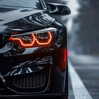 Black BMW